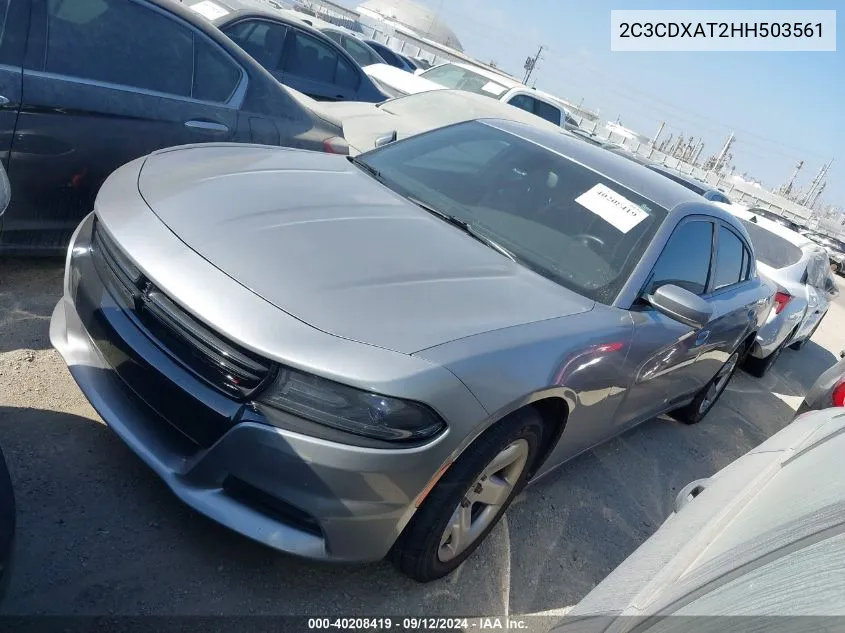 2C3CDXAT2HH503561 2017 Dodge Charger Police Rwd