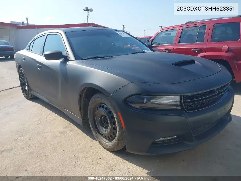 2017 Dodge Charger R/T Rwd VIN: 2C3CDXCT3HH623351 Lot: 40247852