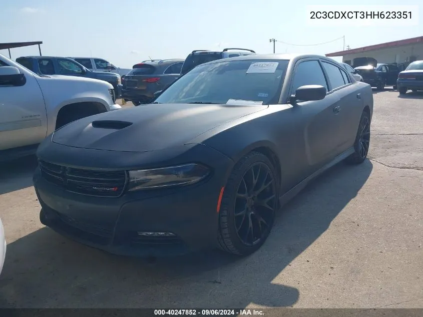 2017 Dodge Charger R/T Rwd VIN: 2C3CDXCT3HH623351 Lot: 40247852