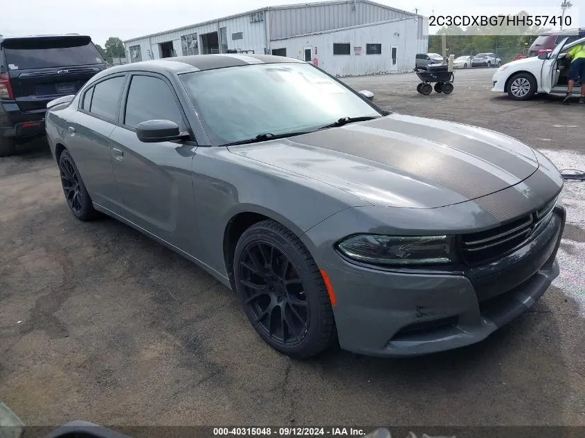 2C3CDXBG7HH557410 2017 Dodge Charger Se Rwd