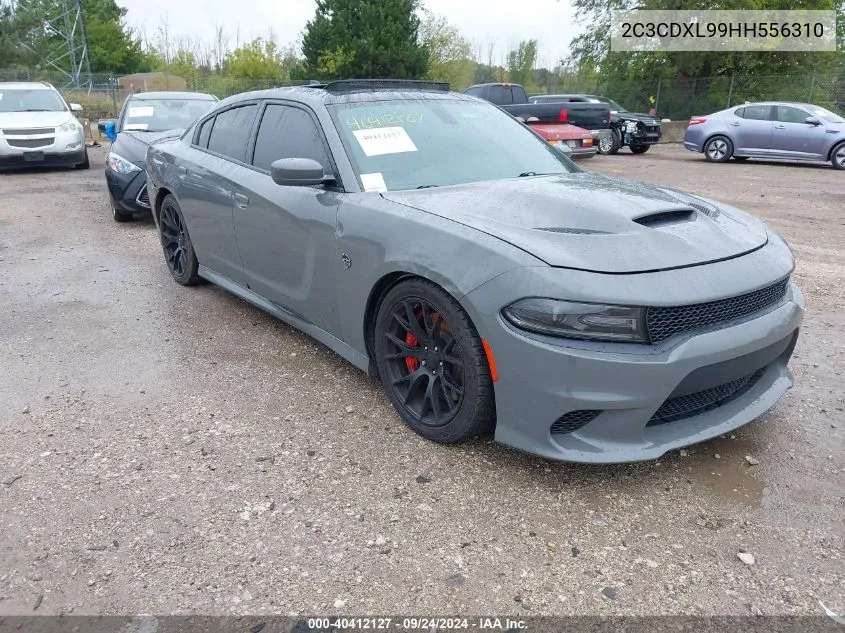 2C3CDXL99HH556310 2017 Dodge Charger Srt Hellcat Rwd