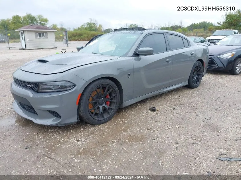 2C3CDXL99HH556310 2017 Dodge Charger Srt Hellcat Rwd