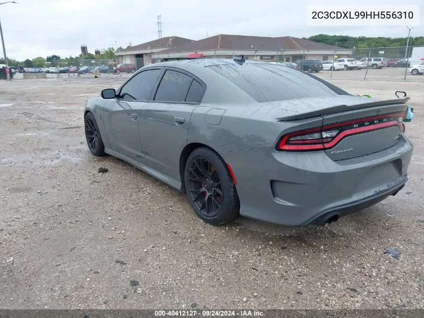 2C3CDXL99HH556310 2017 Dodge Charger Srt Hellcat Rwd