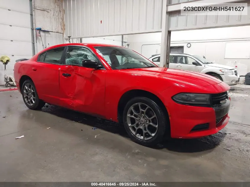 2C3CDXFG4HH541627 2017 Dodge Charger Se Awd