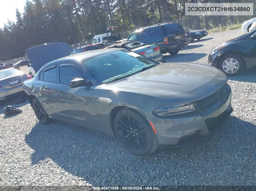 2C3CDXCT2HH634860 2017 Dodge Charger R/T Rwd