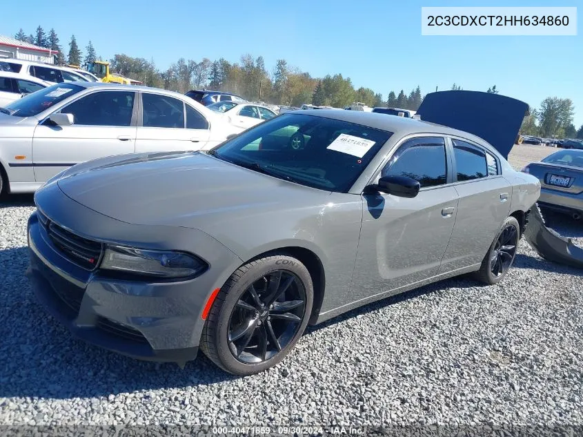 2017 Dodge Charger R/T Rwd VIN: 2C3CDXCT2HH634860 Lot: 40471859