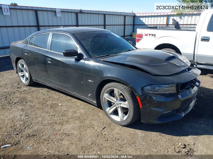 2C3CDXCT4HH528474 2017 Dodge Charger R/T Rwd