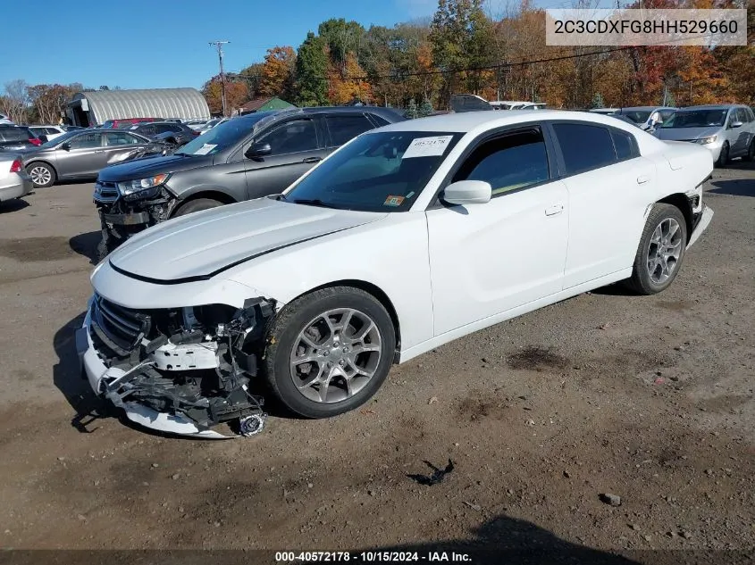 2017 Dodge Charger Se Awd VIN: 2C3CDXFG8HH529660 Lot: 40572178