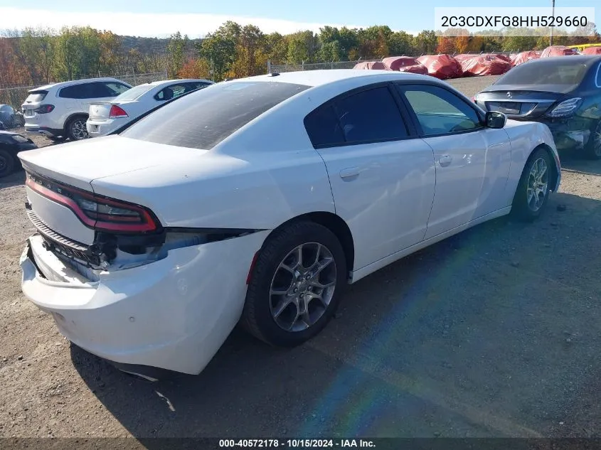 2017 Dodge Charger Se Awd VIN: 2C3CDXFG8HH529660 Lot: 40572178