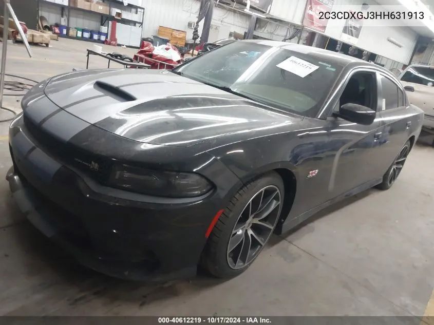 2017 Dodge Charger R/T 392 VIN: 2C3CDXGJ3HH631913 Lot: 40612219