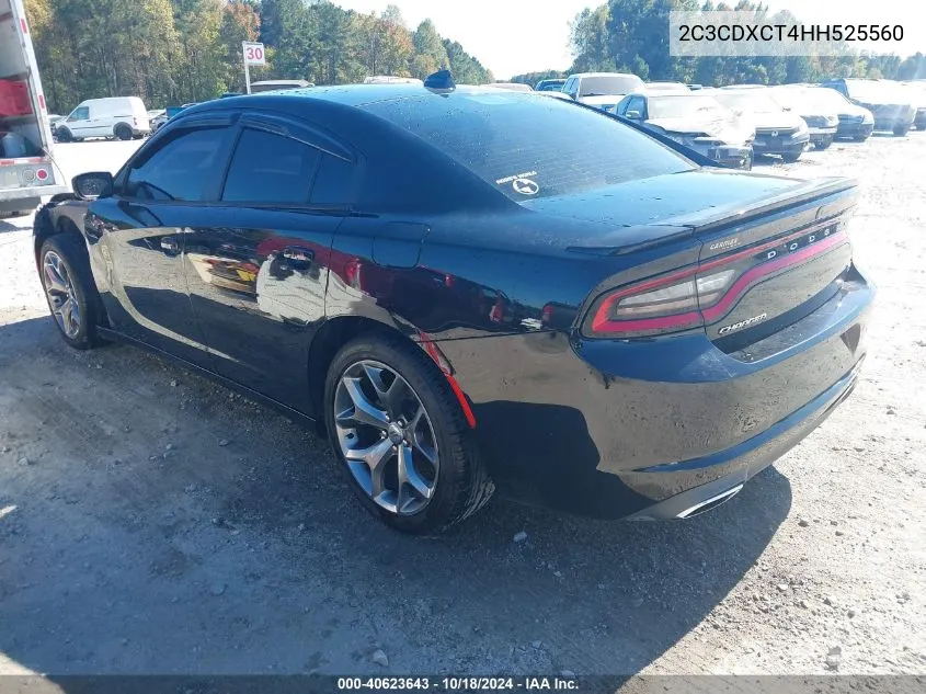 2C3CDXCT4HH525560 2017 Dodge Charger R/T Rwd