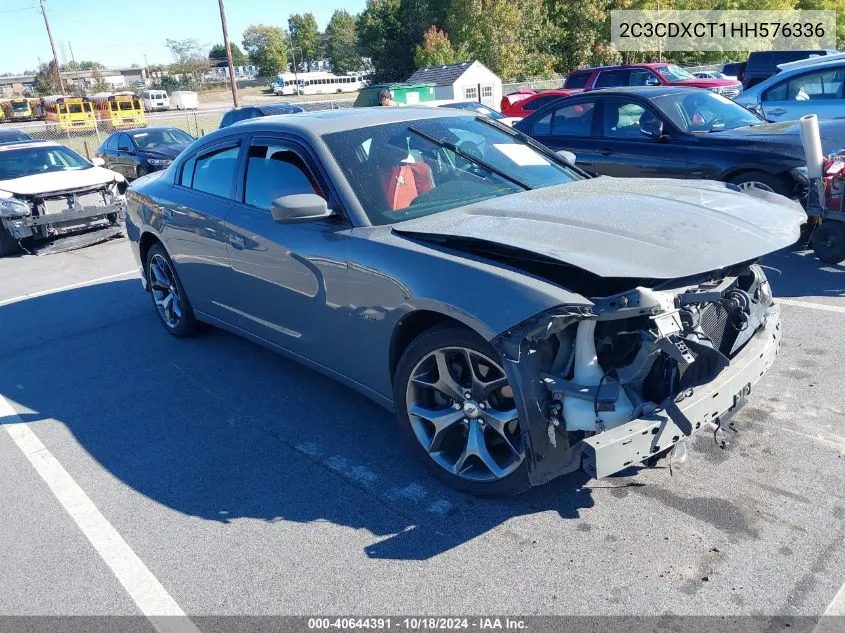 2017 Dodge Charger R/T Rwd VIN: 2C3CDXCT1HH576336 Lot: 40644391