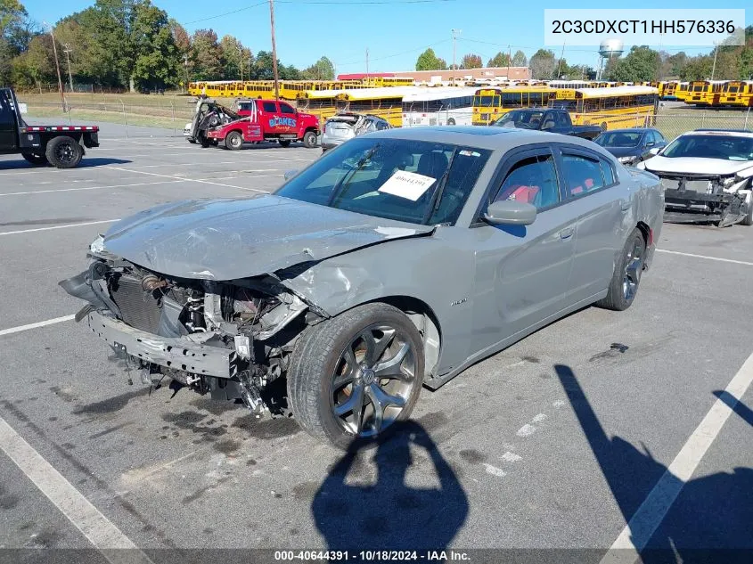 2017 Dodge Charger R/T Rwd VIN: 2C3CDXCT1HH576336 Lot: 40644391