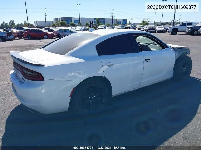 2C3CDXCT6HH609377 2017 Dodge Charger R/T Rwd