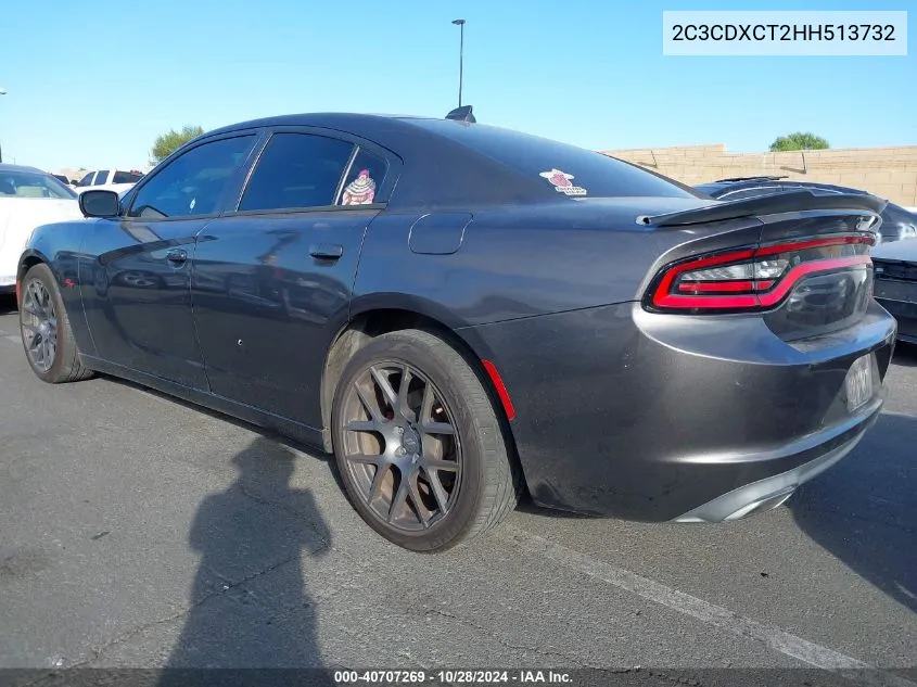 2C3CDXCT2HH513732 2017 Dodge Charger R/T Rwd