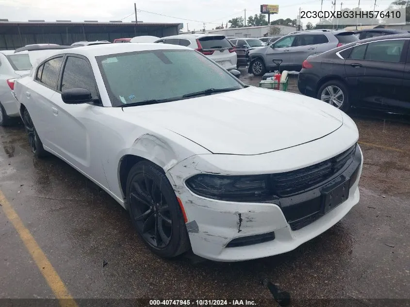 2017 Dodge Charger Se Rwd VIN: 2C3CDXBG3HH576410 Lot: 40747945