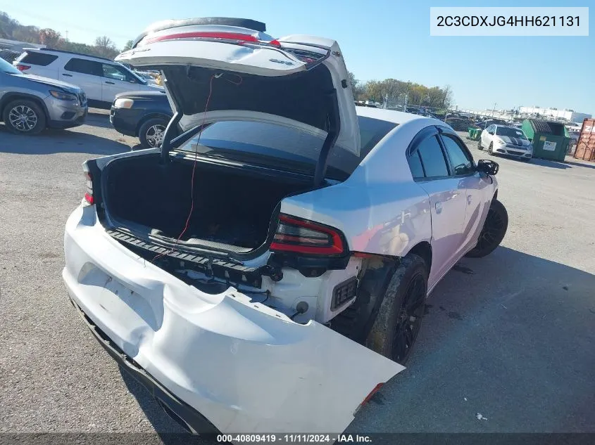 2017 Dodge Charger Sxt VIN: 2C3CDXJG4HH621131 Lot: 40809419