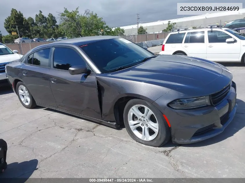 2C3CDXBG9JH284699 2018 Dodge Charger Sxt Rwd