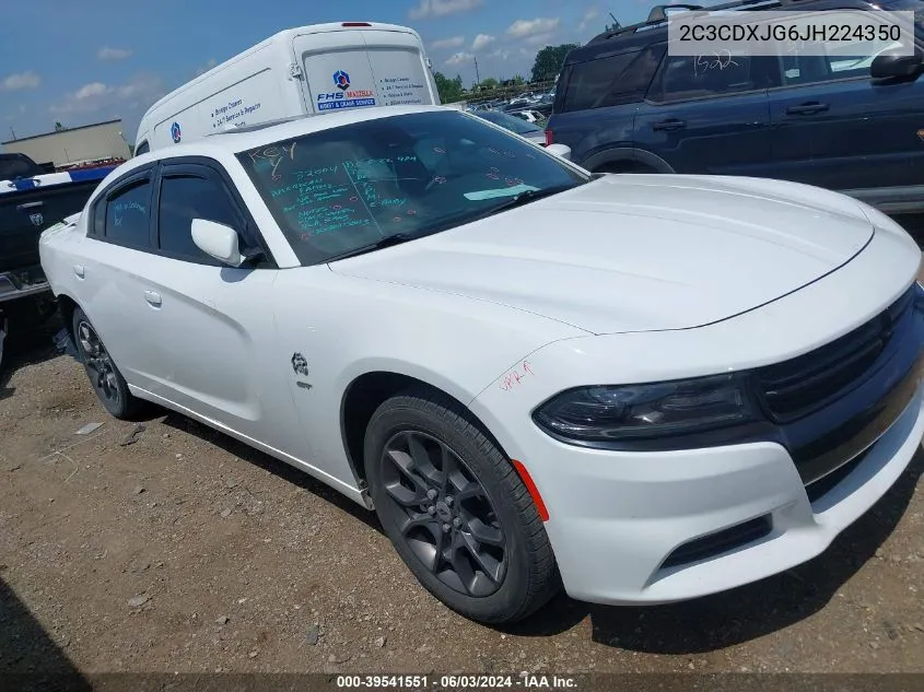 2018 Dodge Charger Gt Awd VIN: 2C3CDXJG6JH224350 Lot: 39541551