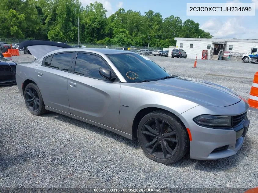 2C3CDXCT1JH234696 2018 Dodge Charger R/T Rwd