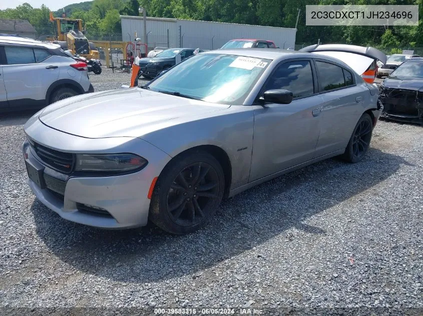 2C3CDXCT1JH234696 2018 Dodge Charger R/T Rwd