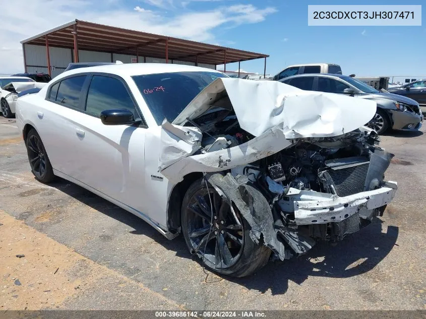 2018 Dodge Charger R/T Rwd VIN: 2C3CDXCT3JH307471 Lot: 39686142