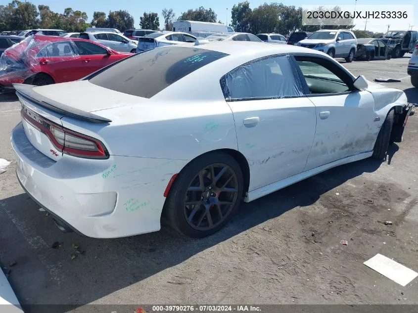 2C3CDXGJXJH253336 2018 Dodge Charger R/T Scat Pack Rwd