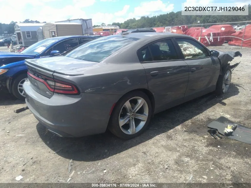 2C3CDXCT7JH129046 2018 Dodge Charger R/T Rwd