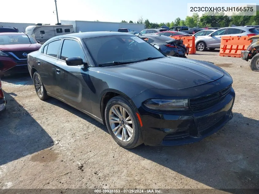 2C3CDXHG5JH166575 2018 Dodge Charger Sxt Plus Rwd