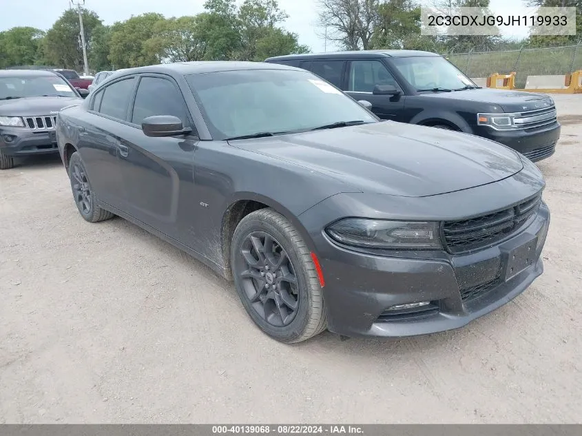 2C3CDXJG9JH119933 2018 Dodge Charger Gt Awd