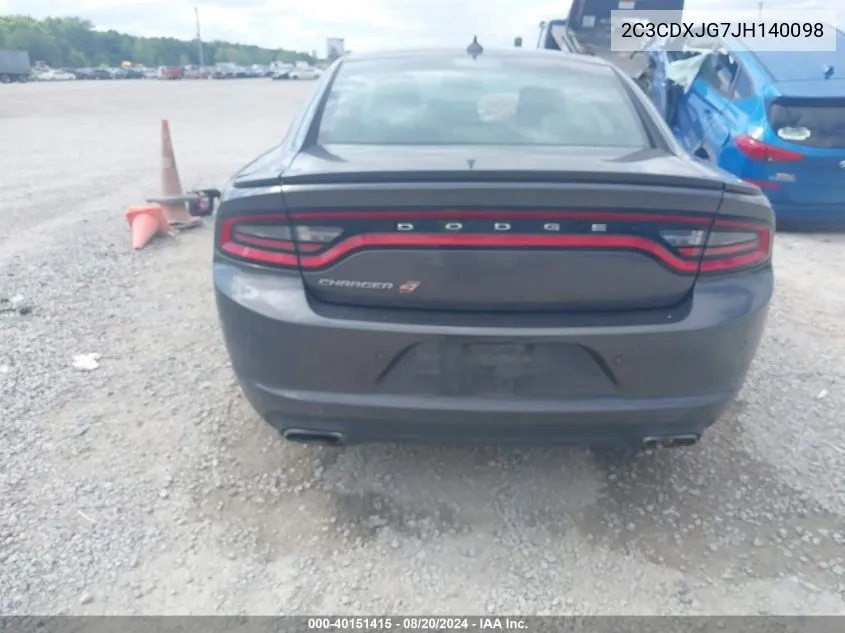 2C3CDXJG7JH140098 2018 Dodge Charger Gt