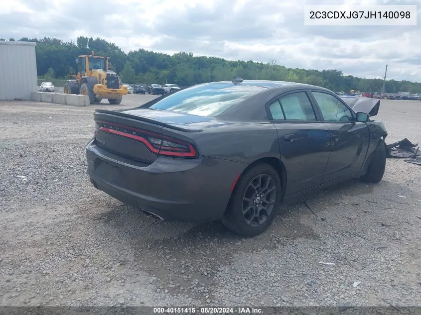 2C3CDXJG7JH140098 2018 Dodge Charger Gt