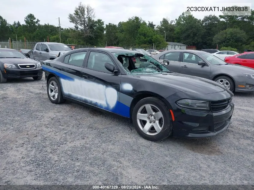 2C3CDXAT1JH339838 2018 Dodge Charger Police Rwd