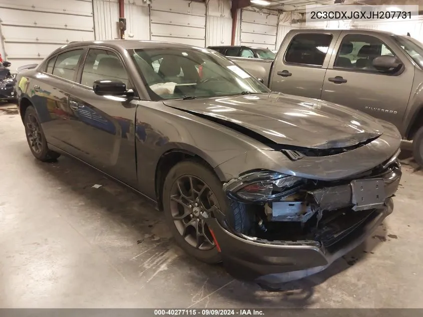 2018 Dodge Charger Gt Awd VIN: 2C3CDXJGXJH207731 Lot: 40277115