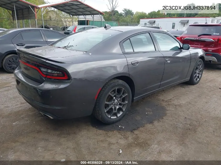 2018 Dodge Charger Gt VIN: 2C3CDXJG8JH337894 Lot: 40306028