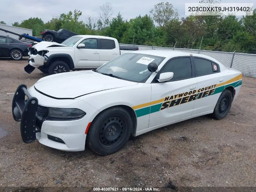 2C3CDXKT9JH319402 2018 Dodge Charger Police Awd