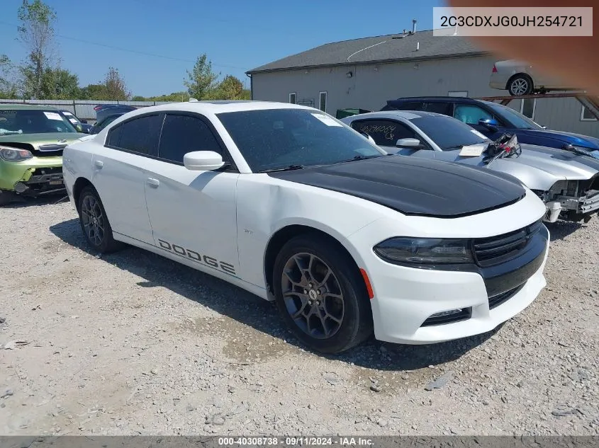 2018 Dodge Charger Gt VIN: 2C3CDXJG0JH254721 Lot: 40308738