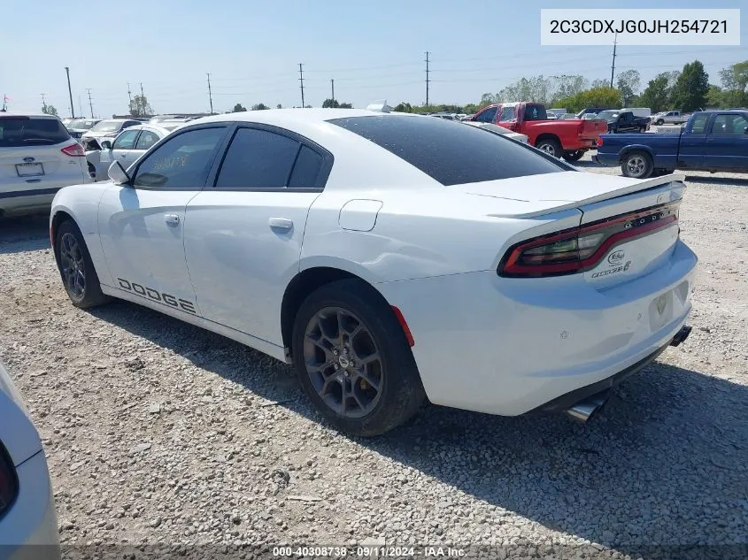 2018 Dodge Charger Gt VIN: 2C3CDXJG0JH254721 Lot: 40308738