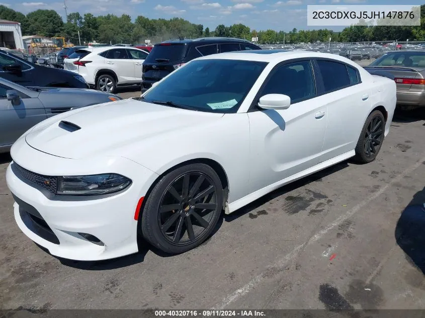 2C3CDXGJ5JH147876 2018 Dodge Charger R/T Scat Pack Rwd