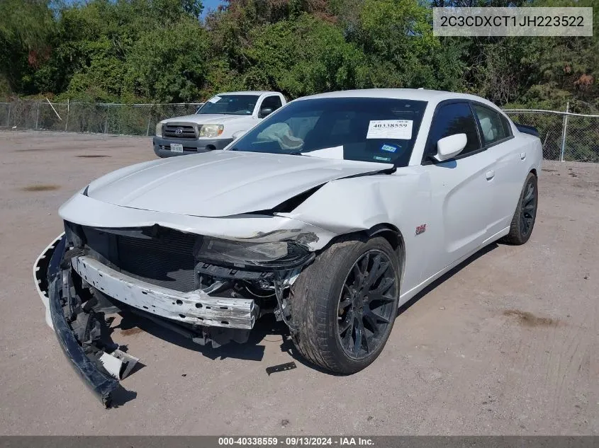 2018 Dodge Charger R/T VIN: 2C3CDXCT1JH223522 Lot: 40338559