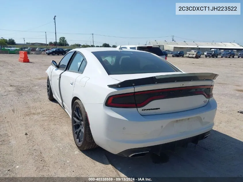 2C3CDXCT1JH223522 2018 Dodge Charger R/T