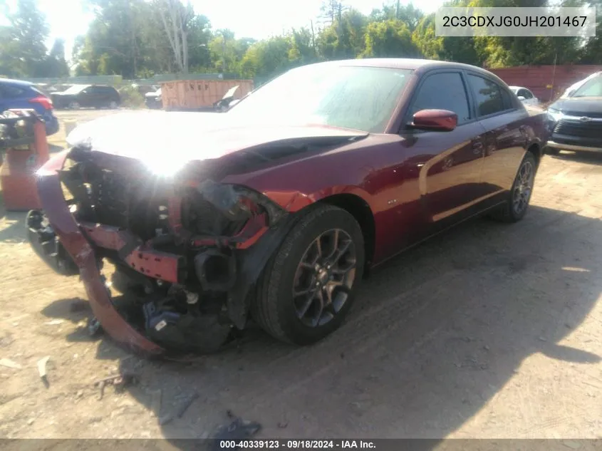 2018 Dodge Charger Gt Awd VIN: 2C3CDXJG0JH201467 Lot: 40339123