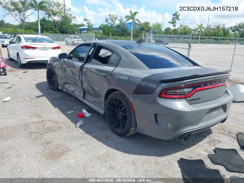 2018 Dodge Charger R/T 392 VIN: 2C3CDXGJ6JH157218 Lot: 40376835