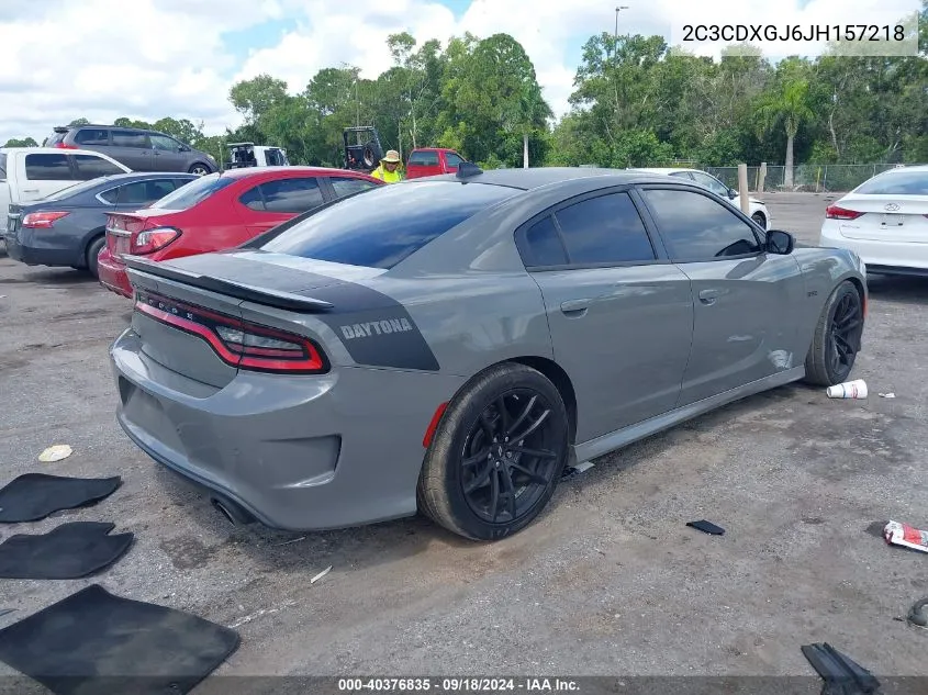 2018 Dodge Charger R/T 392 VIN: 2C3CDXGJ6JH157218 Lot: 40376835