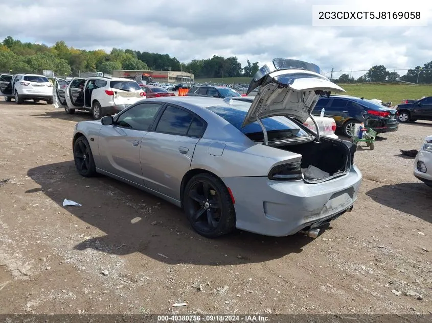 2C3CDXCT5J8169058 2018 Dodge Charger Daytona Rwd/R/T Rwd