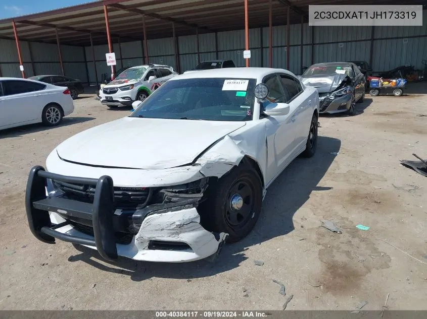 2018 Dodge Charger Police Rwd VIN: 2C3CDXAT1JH173319 Lot: 40384117