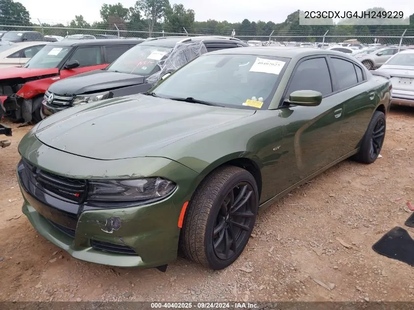 2018 Dodge Charger Gt VIN: 2C3CDXJG4JH249229 Lot: 40402025