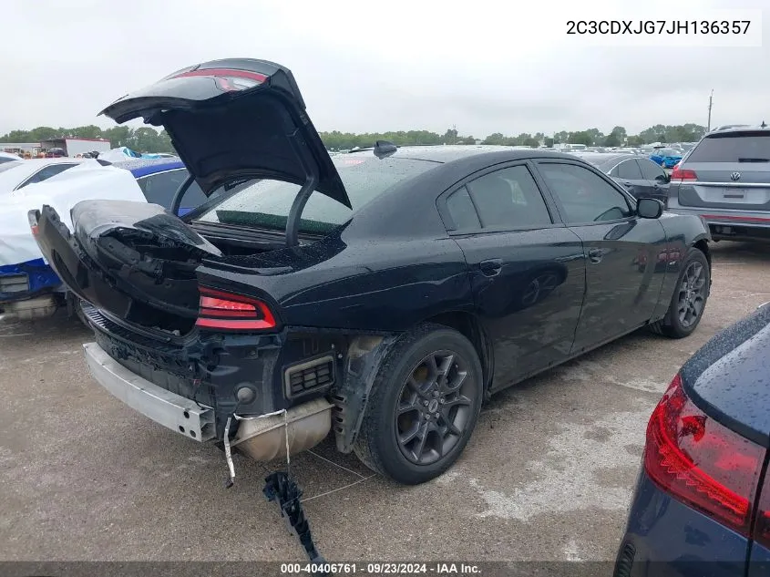 2C3CDXJG7JH136357 2018 Dodge Charger Gt