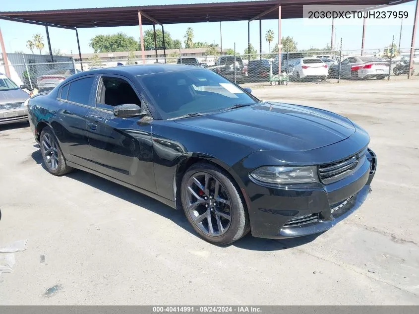 2018 Dodge Charger R/T VIN: 2C3CDXCT0JH237959 Lot: 40414991