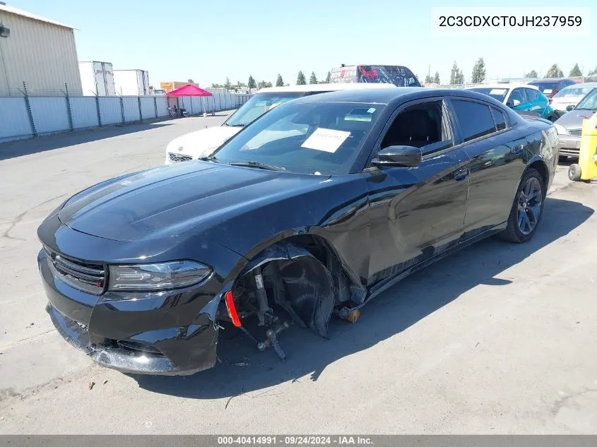 2018 Dodge Charger R/T VIN: 2C3CDXCT0JH237959 Lot: 40414991